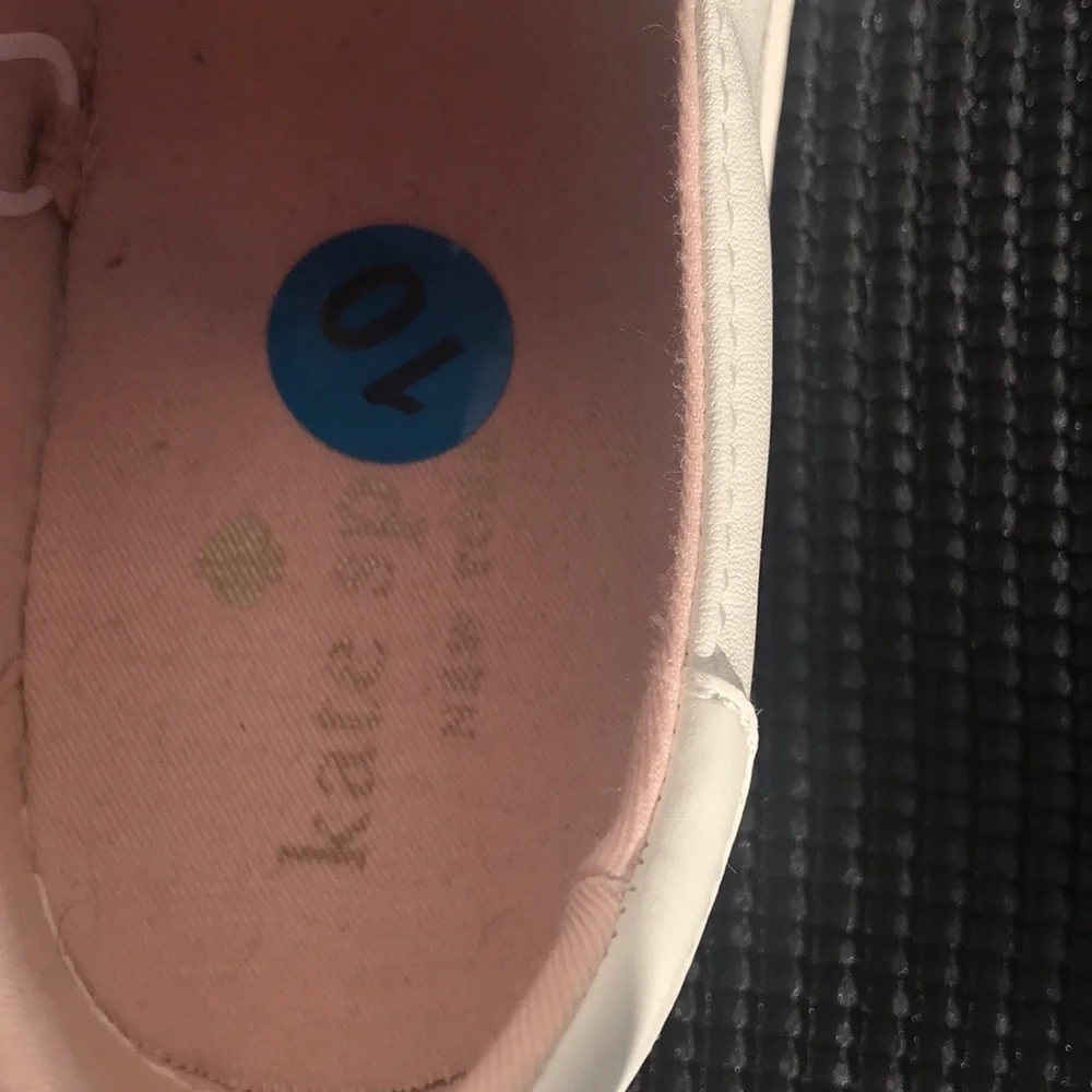 🆕Kate Spade Perforated Leather Slip Ons